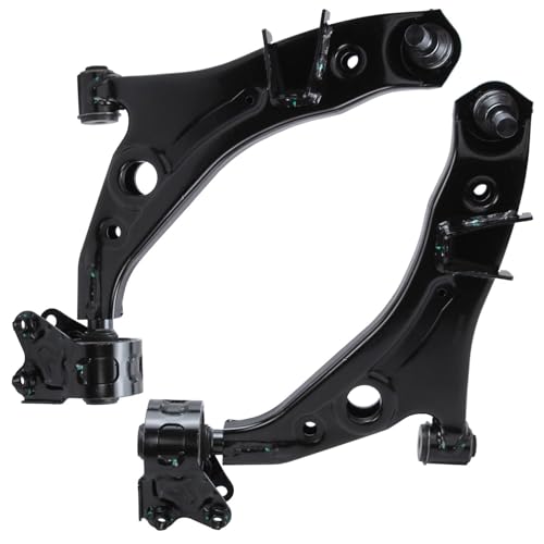 Detroit Axle - Front Steering Knuckles Lower Control Arms with Ball Joints - size: 4CU47883/4PC