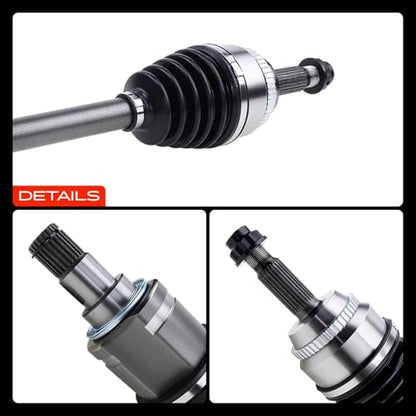 A-Premium Front Left Driver Side CV Axle Shaft Assembly