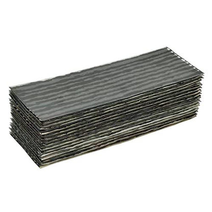 TS-235D150 Tire Repair Strings 150pcs, Tire Repair Plugs 200 x 3.5 mm / 8" x 0.14" Thin Black Rubber Strips for Car, Bike, UTV, ATV - color: Black, size: 8" x 0.14" 150 pcs