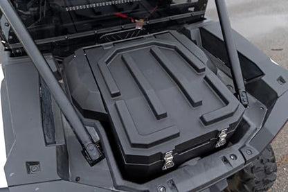 Rough Country Rear Bed Cargo Box for 2024 Polaris RZR XP 1000 - Fits 2/4 Seater, 28 GAL,Waterproof, UV & Scratch Resistant, Lockable