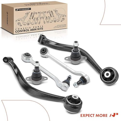 A-Premium 6Pcs Suspension Kit, Front Upper Lower Control Arm