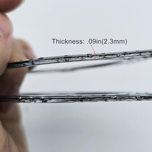 2.5 Inch Exhaust Gasket 3-Bolt 63.5mm Flange High Temperature Graphite - size: 2.5 in