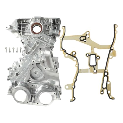 Engine Timing Cover w/Oil Pump Inside & Timing Cover Gasket OE#25199424 25195406 - size: 1.4L Timing Cover w/Gasket
