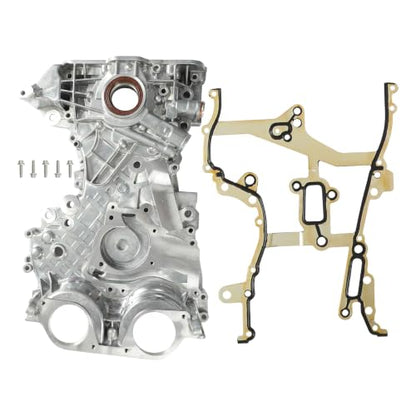 Engine Timing Cover w/Oil Pump Inside & Timing Cover Gasket OE#25199424 25195406 - size: 1.4L Timing Cover w/Gasket