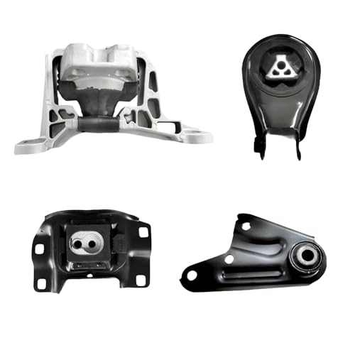 Yllhaoyuan Set of 4 Motor Mounts for Mazda 3 2.0L Automatic (2010-2013) - size: 2010-2013 Mazda 3 with 5 Speed 2.0L