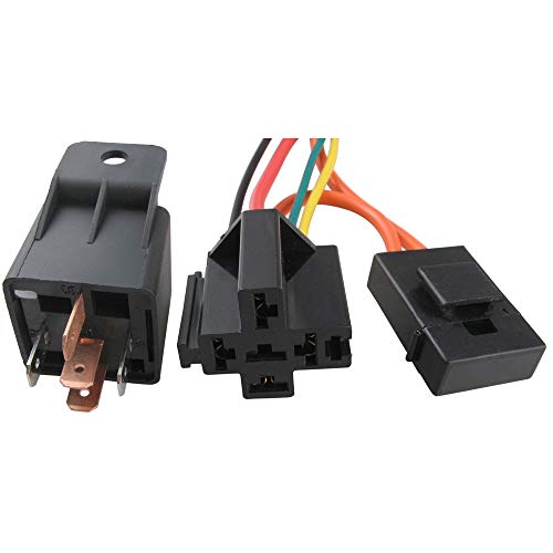 Heavy Duty 11" Transmission Oil Cooler 9" Inch Electric Fan & Push-in Probe Thermostat Switch Kit (180'F On - 165'F Off) - size: 180'F On - 165'F Off