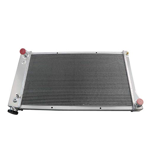 ECMRAD 3 Row Aluminum Radiator Compatible with Chevy K5 Blazer C10 C20 C30 1969-1972 1970 1971 5.0L 5.7L V8 350 307 Performance Engine Cooling