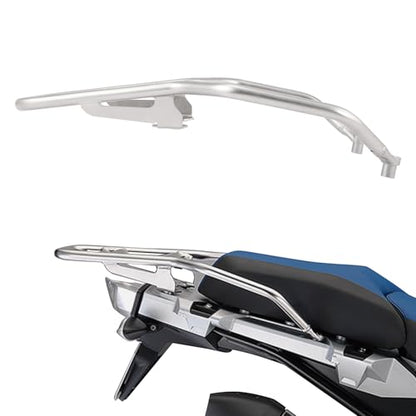 TCT-MOTORPARTS Black 45L Top Case Trunk Tail Box+Luggage Mount Rack Fits for BMW R1200GS LC 2013-2018 R1250GS LC 2019-2023 - color: Black Tail Luggage Box (45L)+Rack
