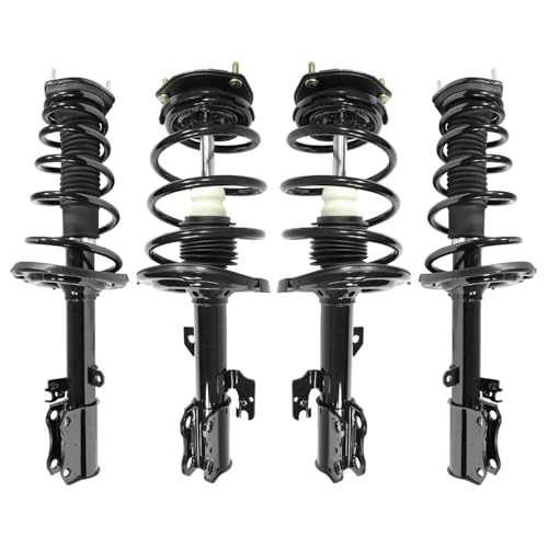 COMPLETESTRUTS - Front & Rear Complete Strut Assemblies with Coil Springs Replacement for 2004-2006 Toyota Camry - Set of 4