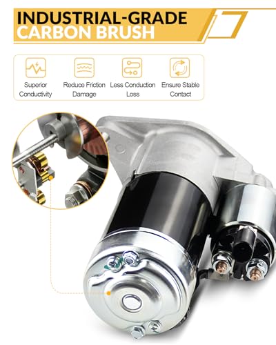 AATEE 56041012AB Starter Motor for:-Jeep Wrangler TJ 1999-2002 4.0L L6 - style: 56041012AB