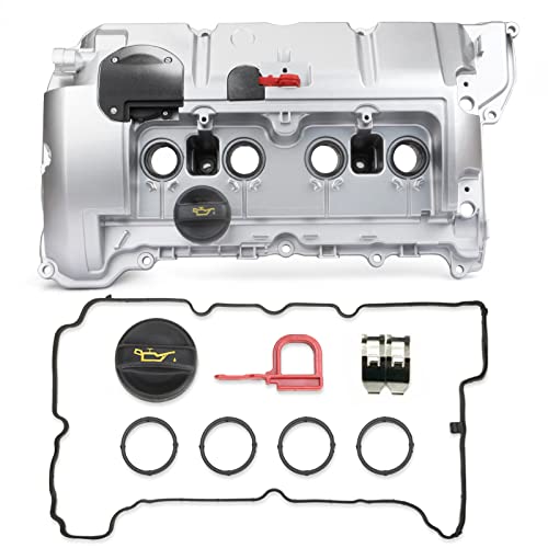 Aluminum Engine Valve Cover Compatible with 2007-2016 Mini Cooper 1.6 Non-Turbo Part 11127646554 11127553799 11127567162 11127567791