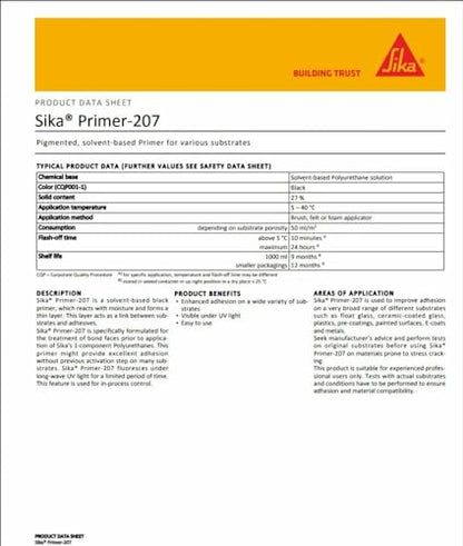 SIKA 207 AGR One Step Automotive Urethane Primer 100ml