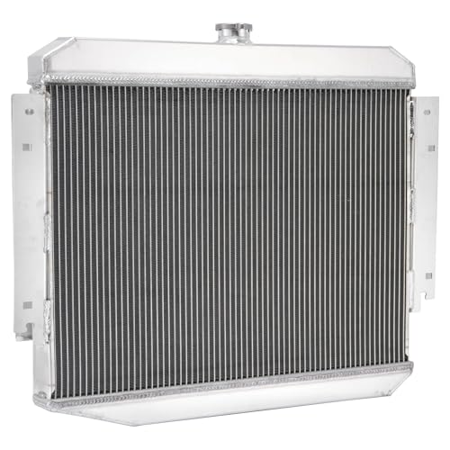 4 ROW Radiator+Shroud Fan Replacement for 1971-1979 Dodge D100 D150 D200 W100 W150 Truck Radiators