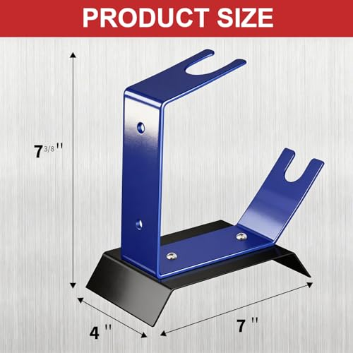 Spray Gun Holder, Gravity Feed HVLP Stand, Benchtop & Wall Mount