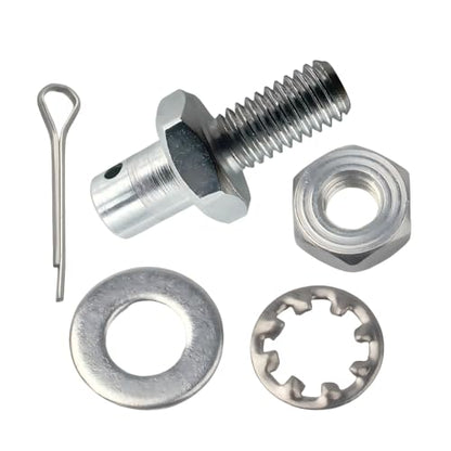 Throttle Cable Adapter Stud Kit #8009 for 1977-Later Chevrolet Steel-Built, Complete with Nut, Washers, and Cotter Pin