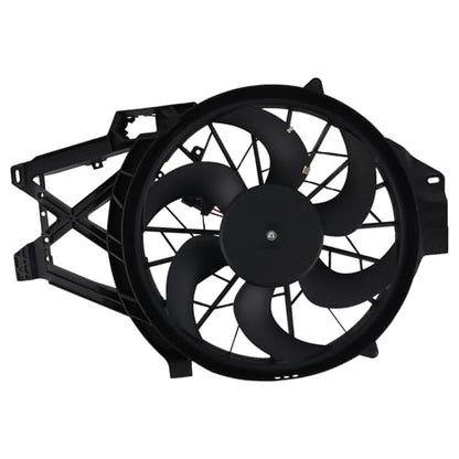 maXpeedingrods Engine Radiator Cooling Fan Assembly for Ford Mustang V6 3.8L 1999-2004, for Ford Mustang V6 3.9L 2004 Replace # 1R3Z8C607CA, 3R3Z8C607A - size: 1R3Z8C607CA