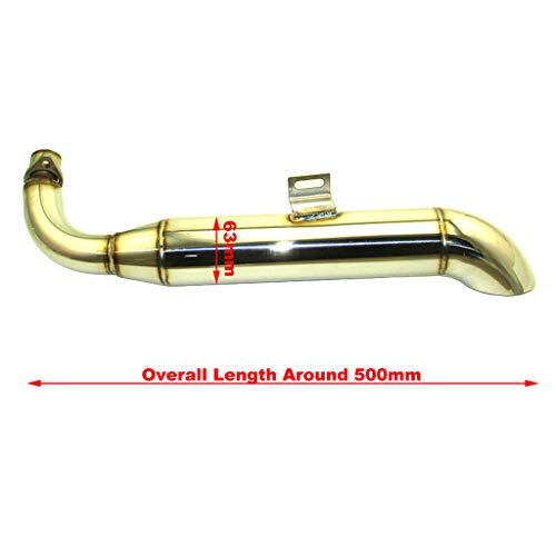 Stainless Steel Exhaust Muffler For Honda Z50 Monkey Bike Mini Trail 50 Motor Motorcycle