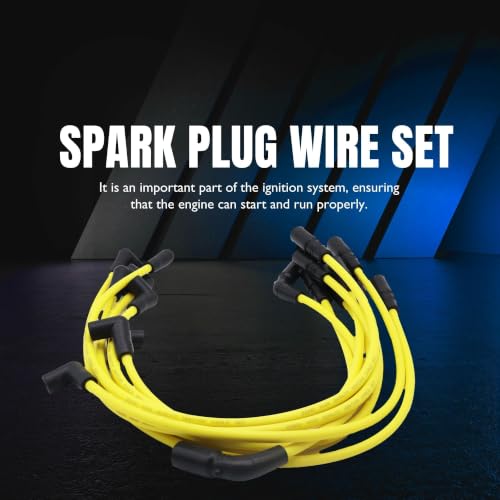 9718Q Ignition Spark Plug Wires Compatible with Cadillac Escalade - style: 9718Q