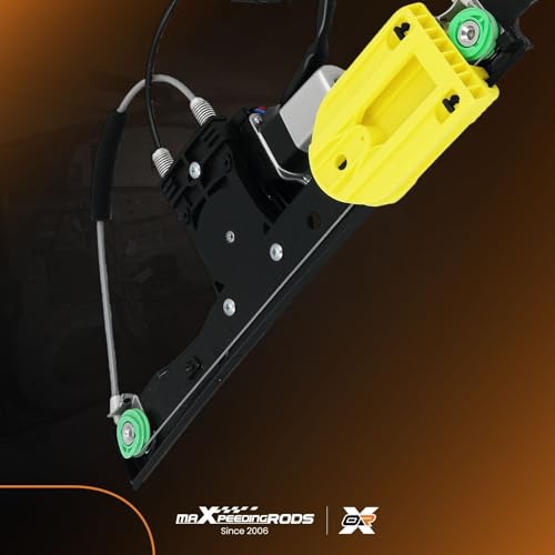 maXpeedingrods Rear Left Power Window Regulator & Motor Assembly for Jaguar XF XFR XFR-S Sedan 2009-2015 6-Pin Plug OE# C2Z26992 - style: C2Z26992-1