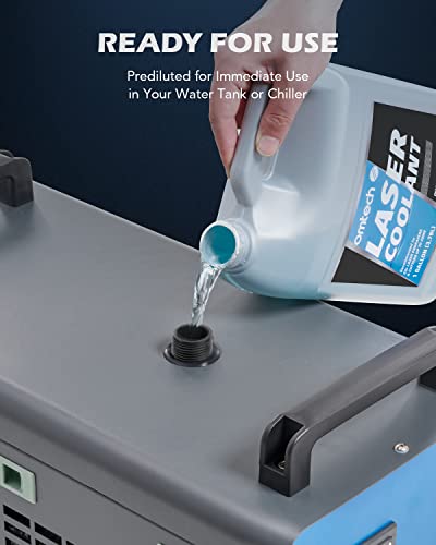 OMTech 1 gal Non-Conductive CO2 Laser Coolant, Prediluted - size: 1 Unit