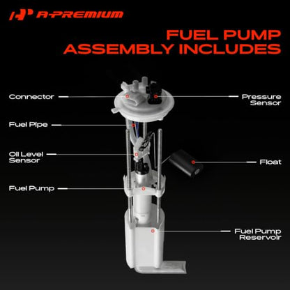 A-Premium Electric Fuel Pump Module Assembly with Pressure Sensor
