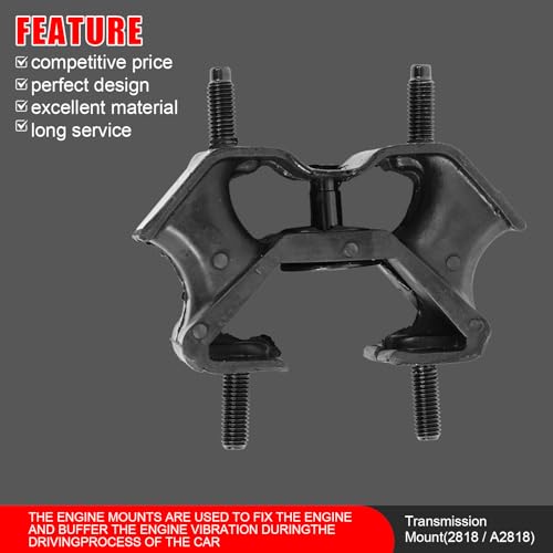 6Pcs Engine Motor & Trans Mount Kit Fit for 2000-2005 Chevrolet Impala 3.4L - size: 2000-2005 for Chevy Impala 3.4L,3.8L