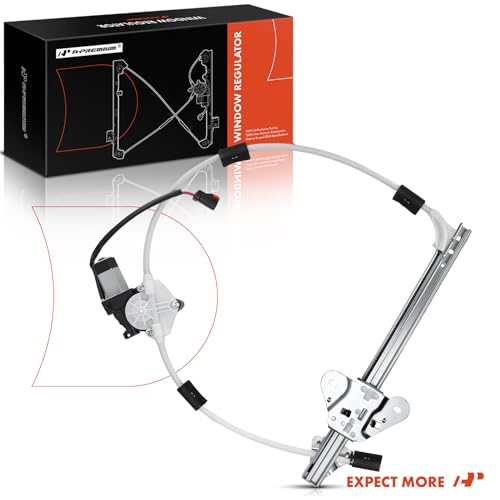 A-Premium Front Driver Side Power Window Regulator with Motor (2-Pin) - style: Front Driver(LH)