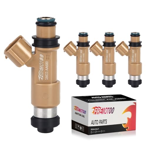Fuel Injector Pack of 4 12 Holes Compatible with Subaru Impreza 2005-2011