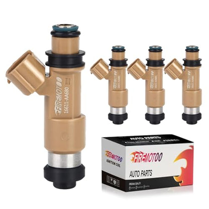 Fuel Injector Pack of 4 12 Holes Compatible with Subaru Impreza 2005-2011