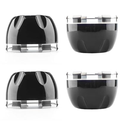 4Pcs 99.5mm(3.92inch) Wheel Center Caps for Helo Maxx 6 Wheel Rim Replacement 789K101 X1834147-9SF Hub Cap, (Gloss Black, Inner 96.5mm 3.8in) - color: Gloss Black, size: 99.5mm Outer, 96.5mm Inner, Gloss Black