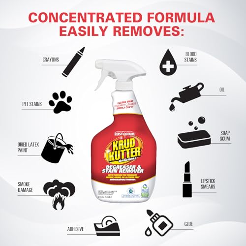 Krud Kutter Original Cleaner Degreaser Spray, 32 oz - size: 32 Fl Oz (Pack of 1)