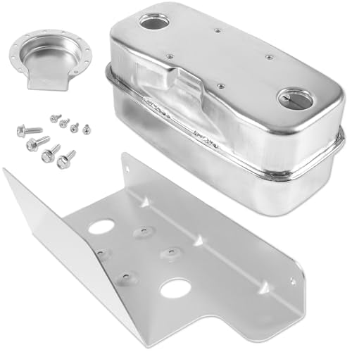 751-0616B 951-0616B Twin Inlet Exhaust Muffler and 703-05441A Mounting Bracket For Craftsman Troy Bilt Murray RZT-22, RZT-50, RZT-50VT, RZT-54 - size: 751-0616B+703-05441A