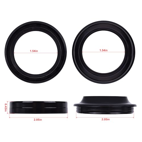 Fork Seal Kit 39x52x11mm for Harley Sportster/Dyna & Honda/Suzuki 1979-2020 - size: 39*52*11