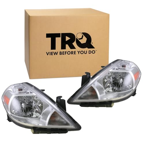 TRQ 2 Piece Headlight Assembly Set Driver & Passenger Side - style: HLA74343