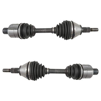 TRQ Front 2 Piece CV Axle Shaft Assembly Set - style: CSA72779
