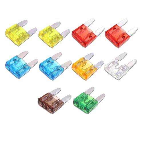 Car Fuses Assortment Kit, 5A 7.5A 10A 15A 20A 25A 30A Auto Fuses