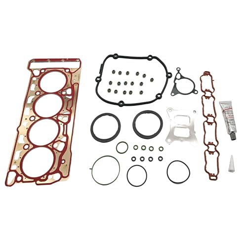 PartsFlowHead Gasket Set Fit 2008-2009 Audi A3 A4 Quattro Volkswagen Jetta Passat 2.0L For 2010-2017 Audi A5 Quattro 2.0L For 2010-2014 Audi A5 2.0L For 2013-2017 Audi Q5 2.0L - color: 02-42165-02,HS26455PT