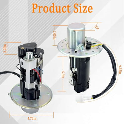 15100-35F20 Fuel Pump Assembly Compatible with 2001-2003 Suzuki GSXR600,2000-2003 GSXR750,Motorcycle Fuel Pump 1510035F20 15100 35F20