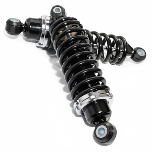 Rear Street Rod Coil Over Shock SET Black Coated Springs (Spring Rate:250) - size: Spring Rate:250