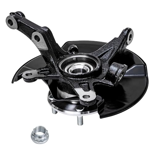 Detroit Axle - 4pc Steering Knuckles Kit for 2006-2011 Honda Civic, 2 Front - size: 4UW47718/Kit