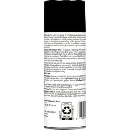 3M Adhesive Remover, 12 oz., Quickly Remove Adhesive, Attachment Tape, Tar, Wax & Adhesive Residue, Low VOC <20%, No Residue Left Behind, Easy-to-Use Formula, Also Works on Glass & Vinyl (03618VOC20) - size: 1 Count (Pack of 1)