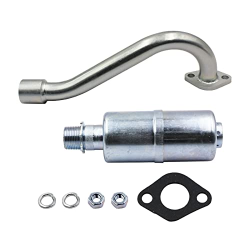 LOSTAR Rear Exhaust Muffler for Min Bike Predator Fit For 212cc Honda GX160 GX200 Tillotso
