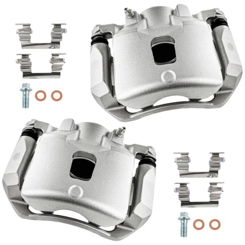 cciyu Front Left & Right Disc Brake Calipers Assembly 18B4880A 18B4881A - size: Front[18B4880A+18B4881A]