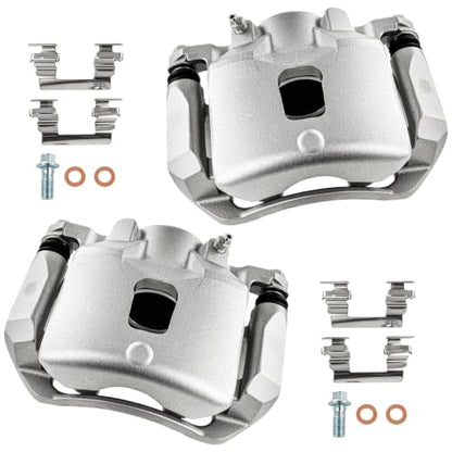 cciyu Front Left & Right Disc Brake Calipers Assembly 18B4880A 18B4881A - size: Front[18B4880A+18B4881A]