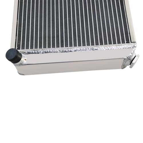 2 Row Aluminum Radiator for 1959-1966 Austin Mini 1961-1969 Cooper S 1991-1996 Rover Mini Cooper, Full Performance Aluminium Radiators, Automotive Replacement Radiator