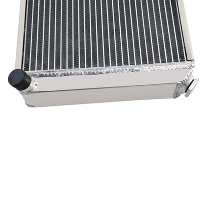 2 Row Aluminum Radiator for 1959-1966 Austin Mini 1961-1969 Cooper S 1991-1996 Rover Mini Cooper, Full Performance Aluminium Radiators, Automotive Replacement Radiator