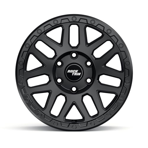RockTrix RT110 17 inch Wheel 17x8.5 6x135, 0mm Offset, Matte Black - color: Matte Black, size: 17x8.5 0mm offset