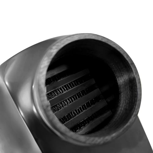 Universal Aluminum Front Mount Intercooler 34 2/3" x 11 4/5" x4" Inlet/Outlet 3"