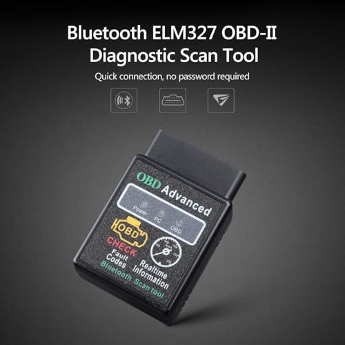 Eonon V0056 OBD2 Bluetooth Diagnostic Scanner for Android Stereos