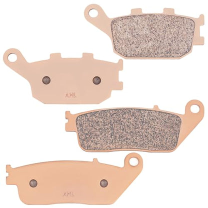 AHL Brake Pads Set for Honda VT1100 C2 Shadow Sabre 2000-2007 (Sintered copper-based) - size: Sintered copper-based